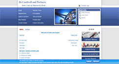 Desktop Screenshot of holeslanesurgery.co.uk